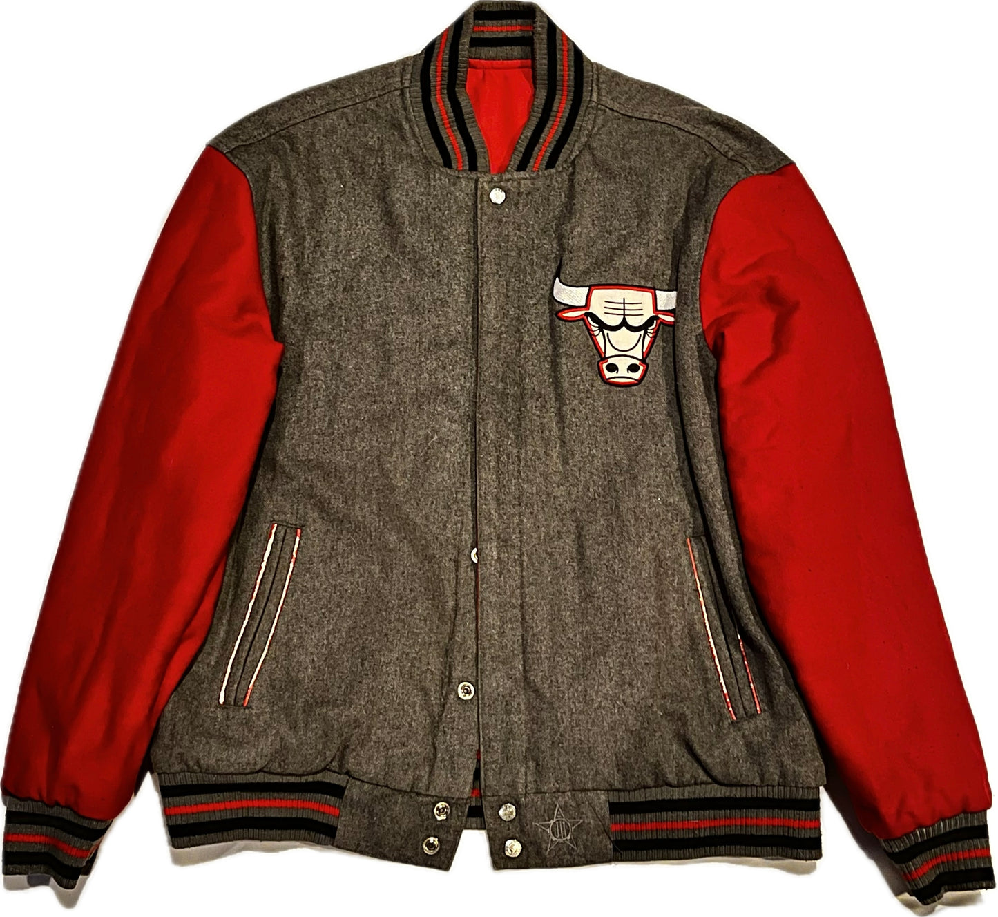 Vintage JH Design Chicago Bulls Reversible Jacket
