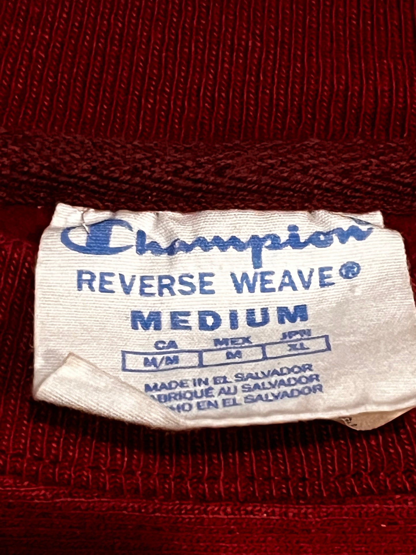 Y2K Colgate Champion Reverse Weave Crewneck