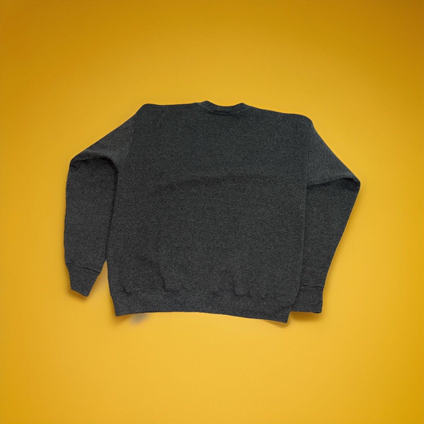Vintage Lee Heavyweight Charcoal Gray Sz L Bass Crewneck Boxy Pro Shops