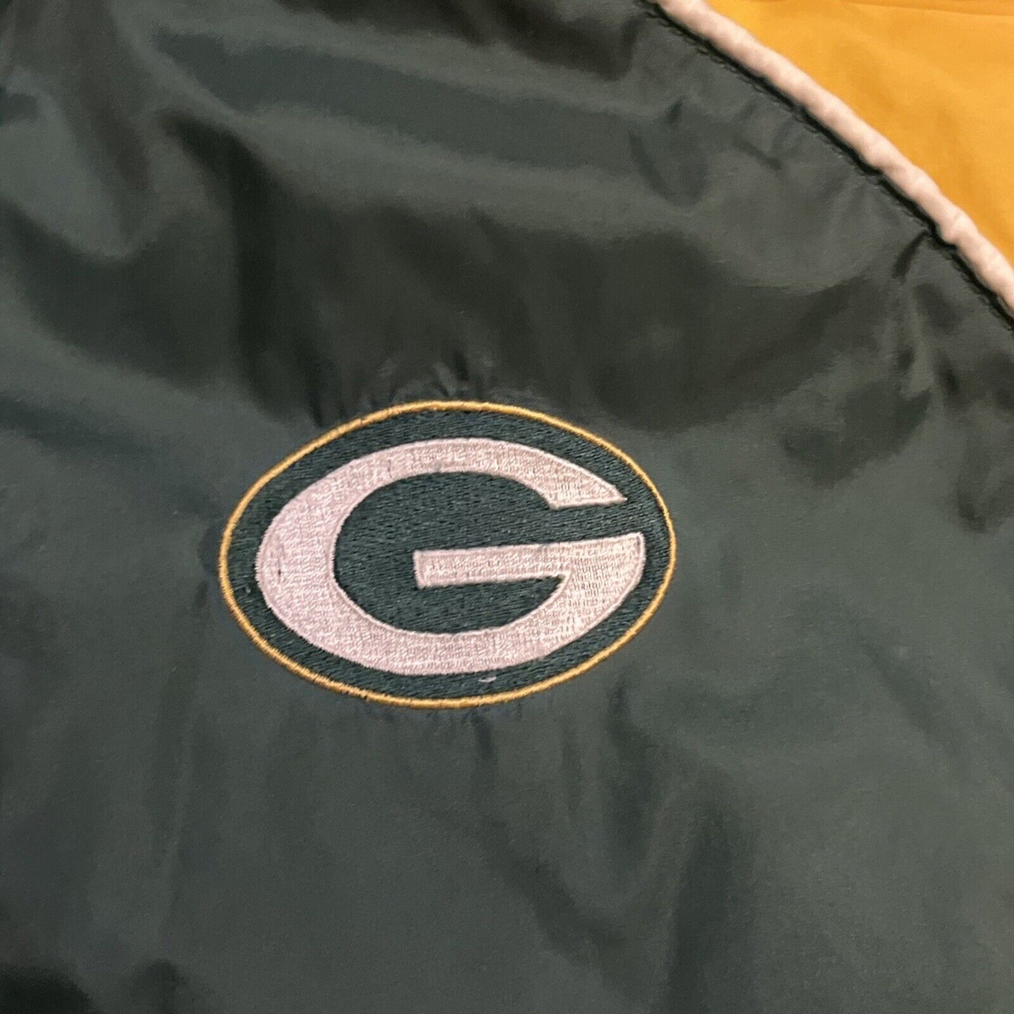 Vintage 90s Starter Green Bay Packers Hooded Jacket