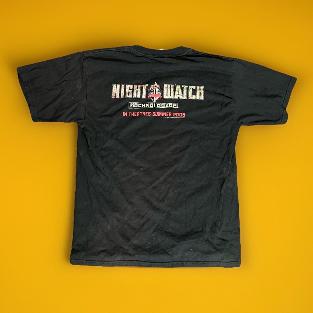 Vintage 2005 Night Watch Horror Movie Promo T Shirt Mens