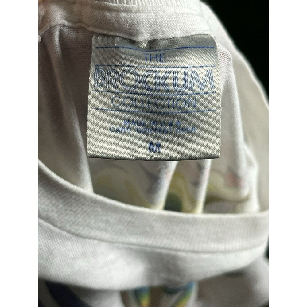 Vintage 1990 Brokum Moody Blues World Tour T Shirt