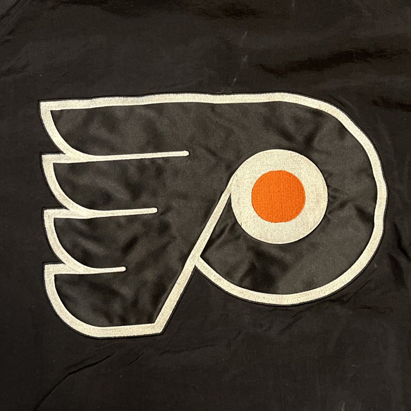 Vintage 90s Starter Philadelphia Flyers Pullover Hooded Coat