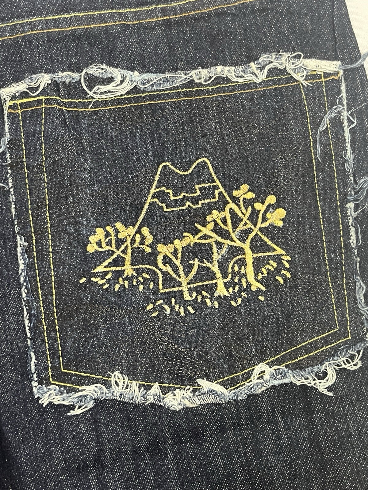 Red Monkey Martin Ksohoh Japanese Denim Shorts