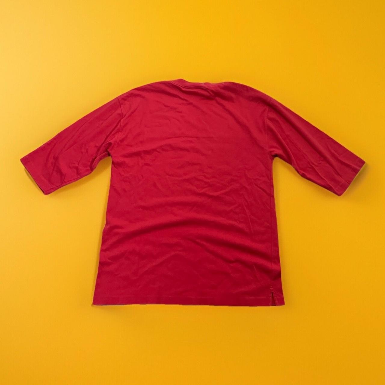 Vintage 90s Eddie Bauer 2 Panel Football T Shirts Single Stitch Sz M