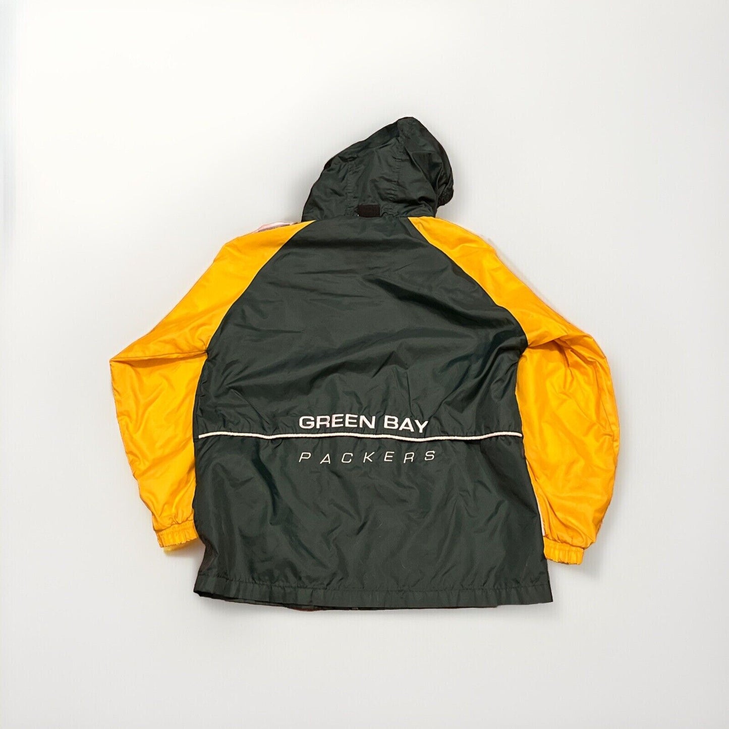 Vintage 90s Starter Green Bay Packers Hooded Jacket