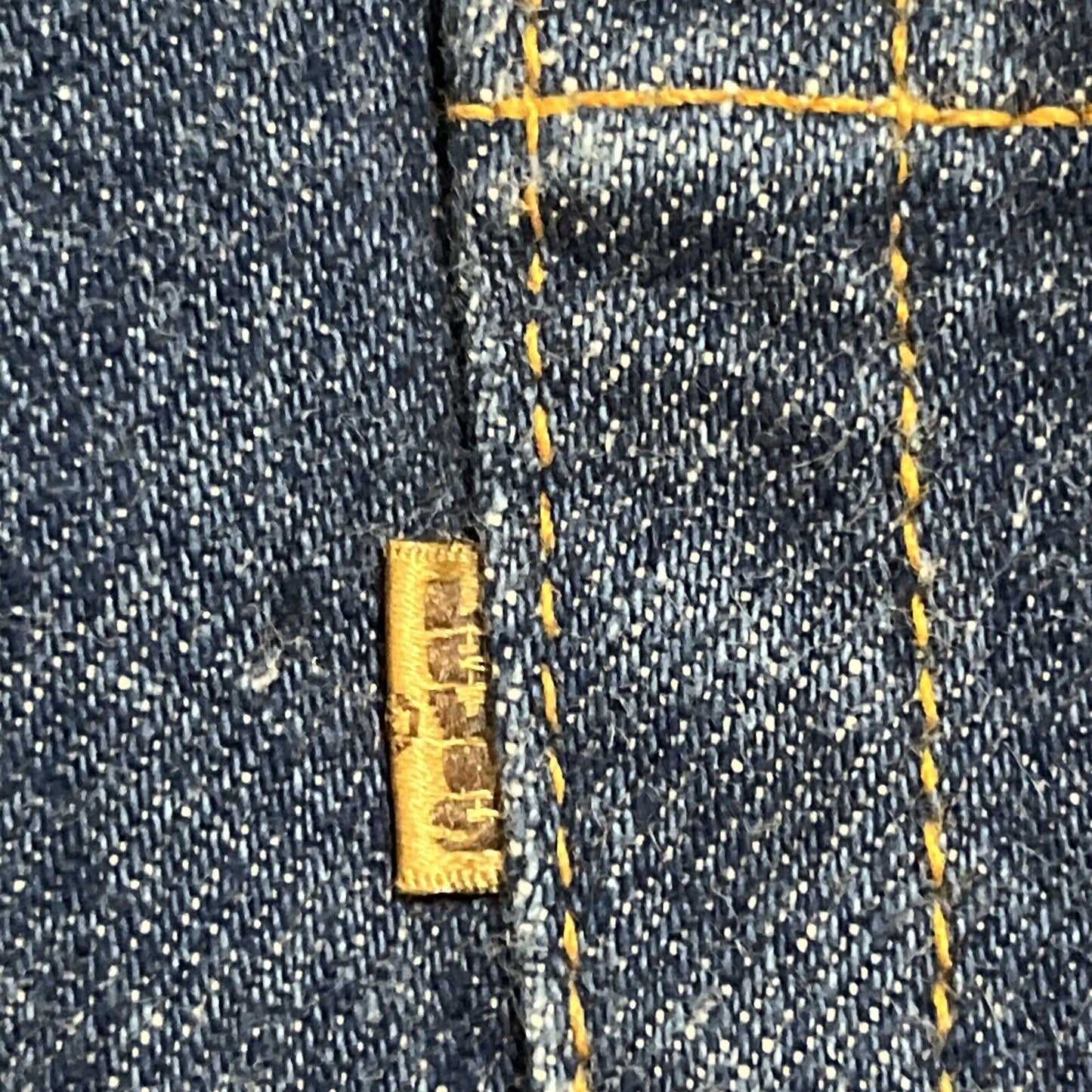 Vintage 90s Deadstock Levis 540 Orange Tab Jeans