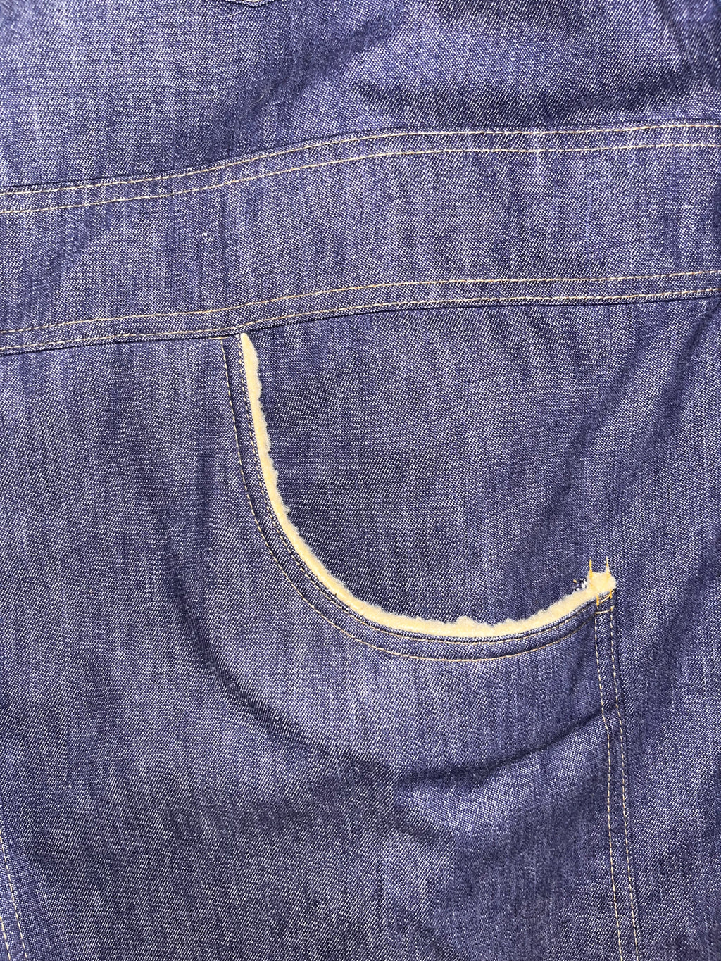 70s Sears Denim Chore Jacket