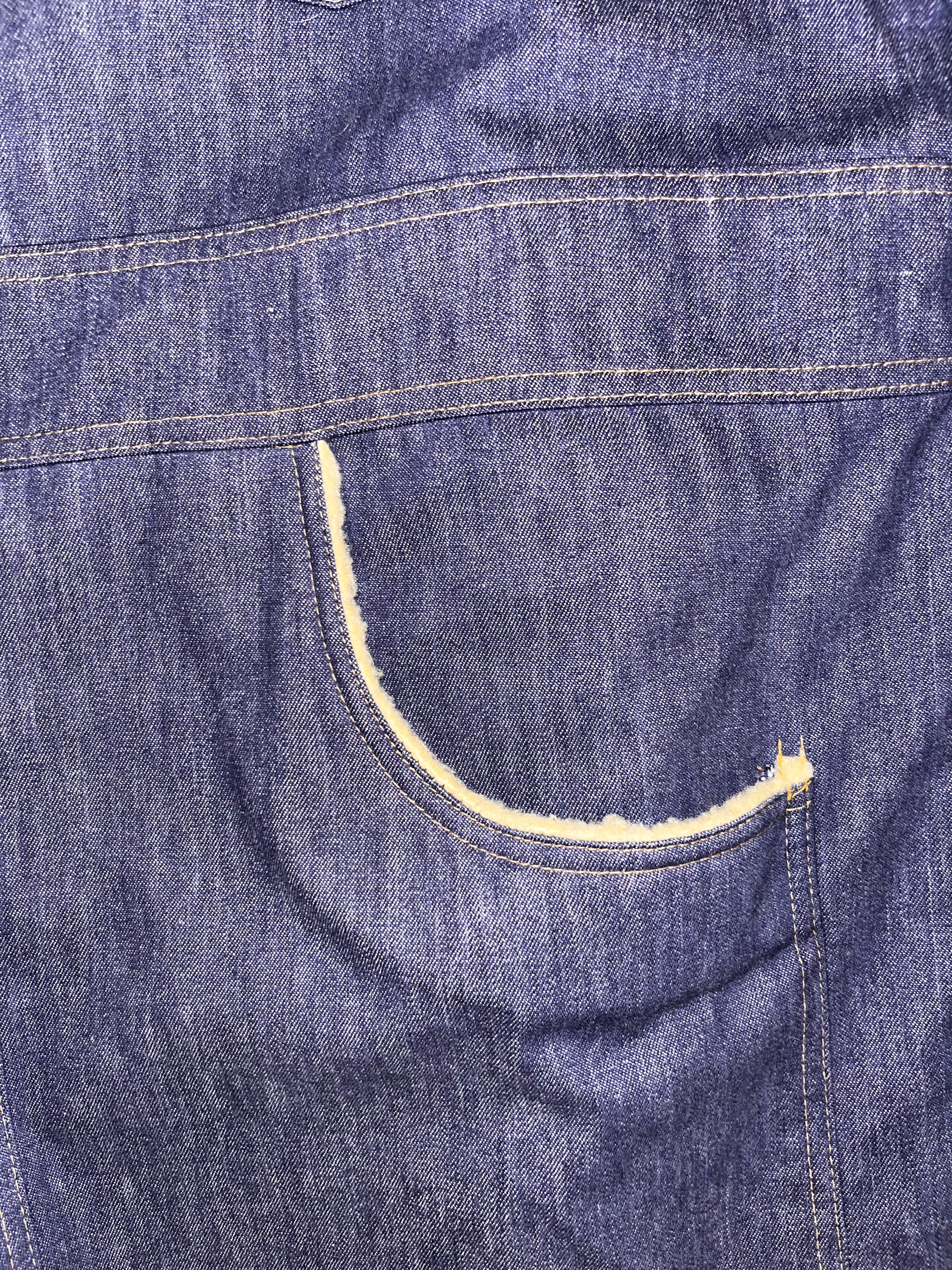 70s Sears Denim Chore Jacket