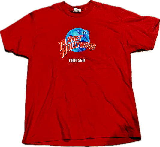 90s Planet Hollywood Chicago T shirt
