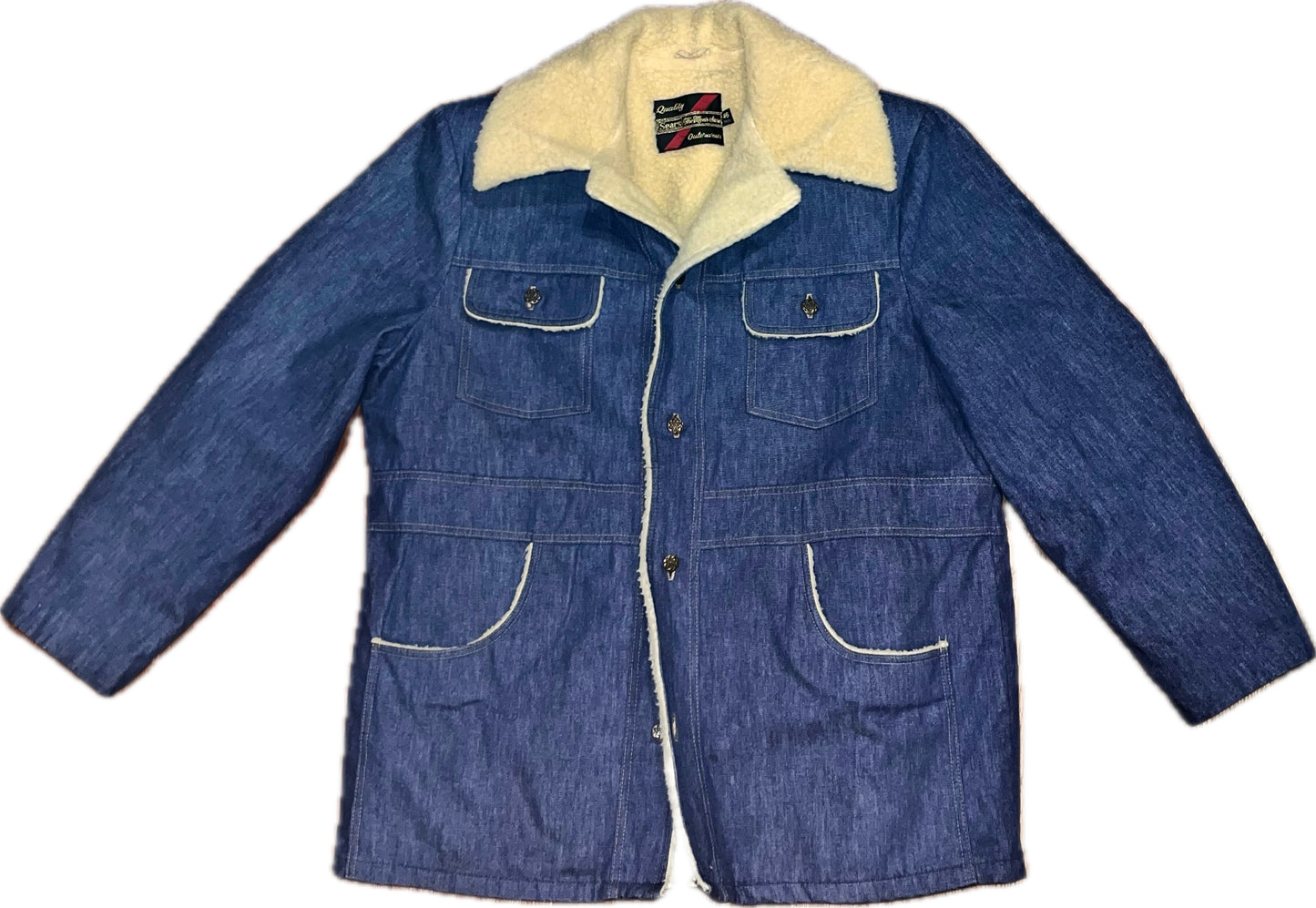 70s Sears Denim Chore Jacket