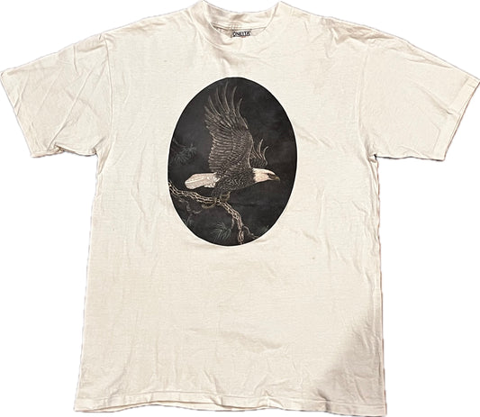 90s Oneita Flying Eagle T Shirt