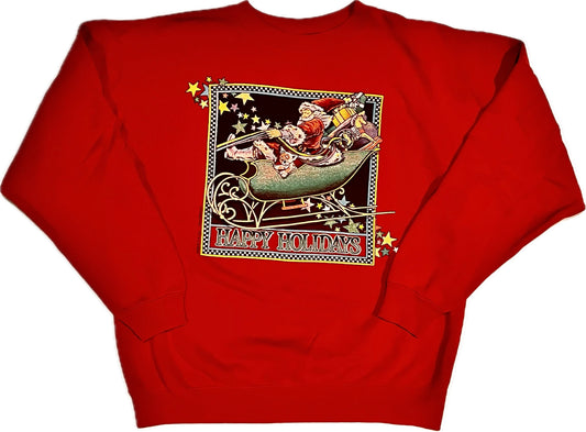 80s Hanes Christmas Crewneck Sweatshirt