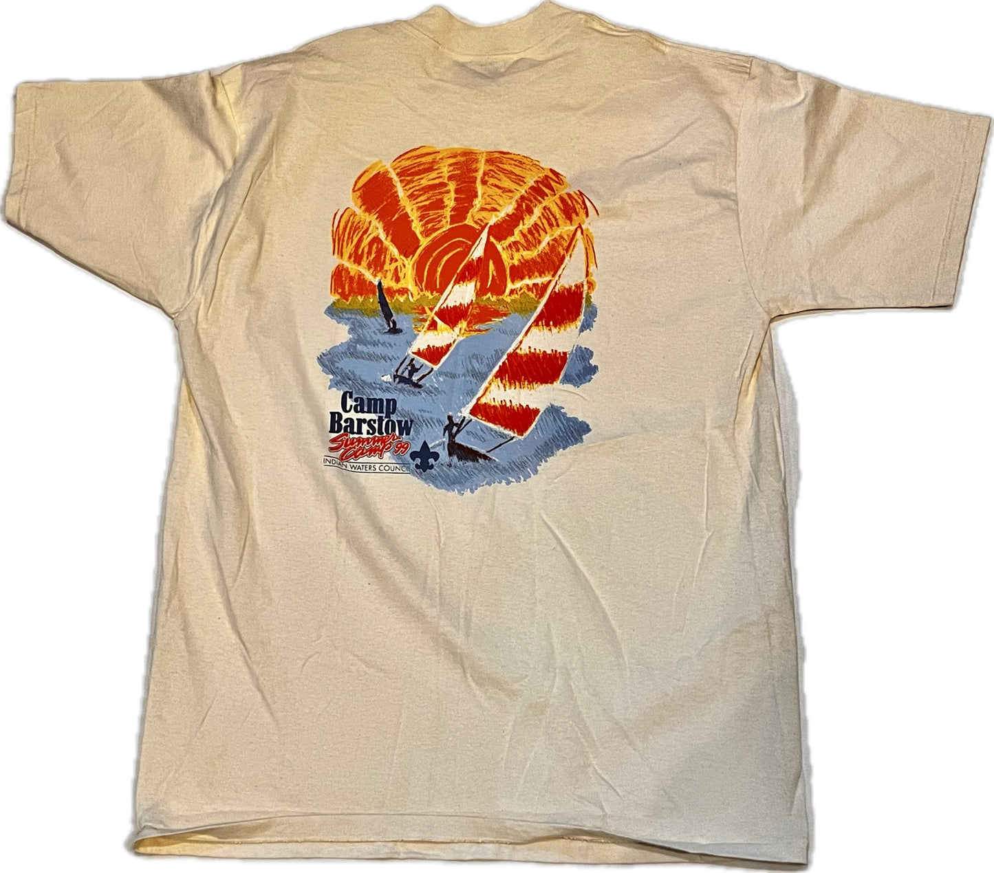 90s Camp Barstow Sailing T shirt