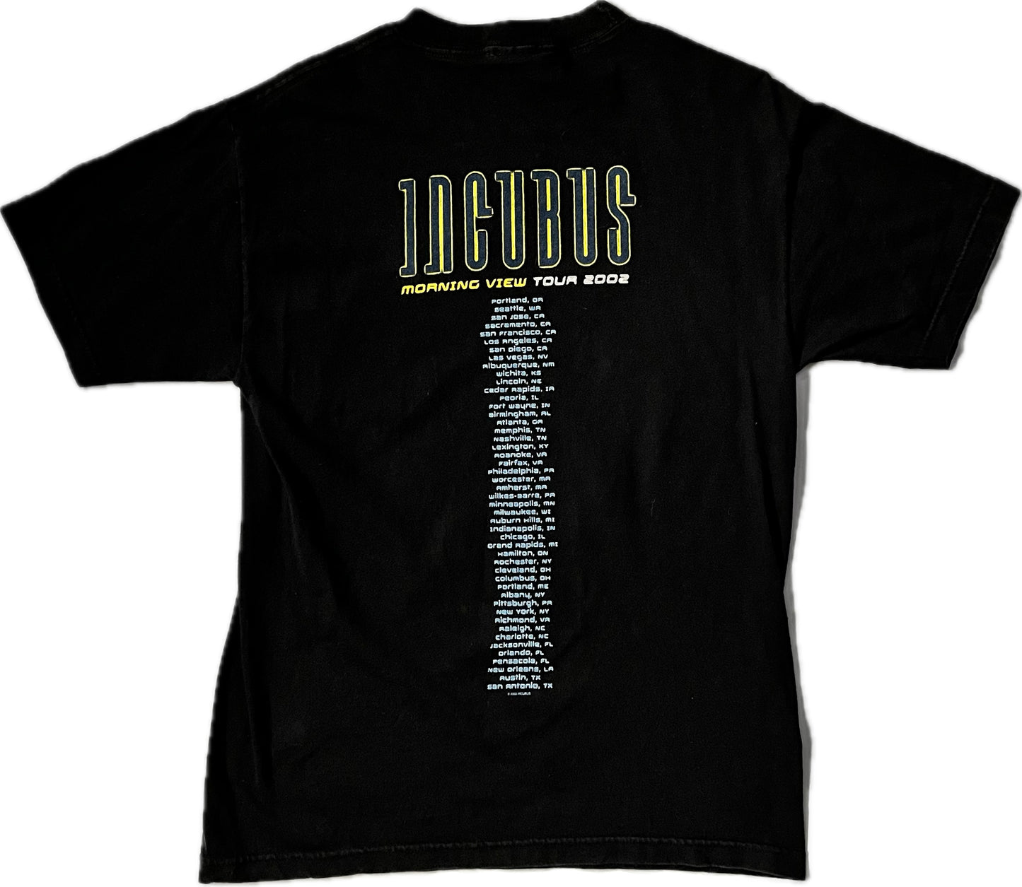 2002 Incubus Morning View T shirt