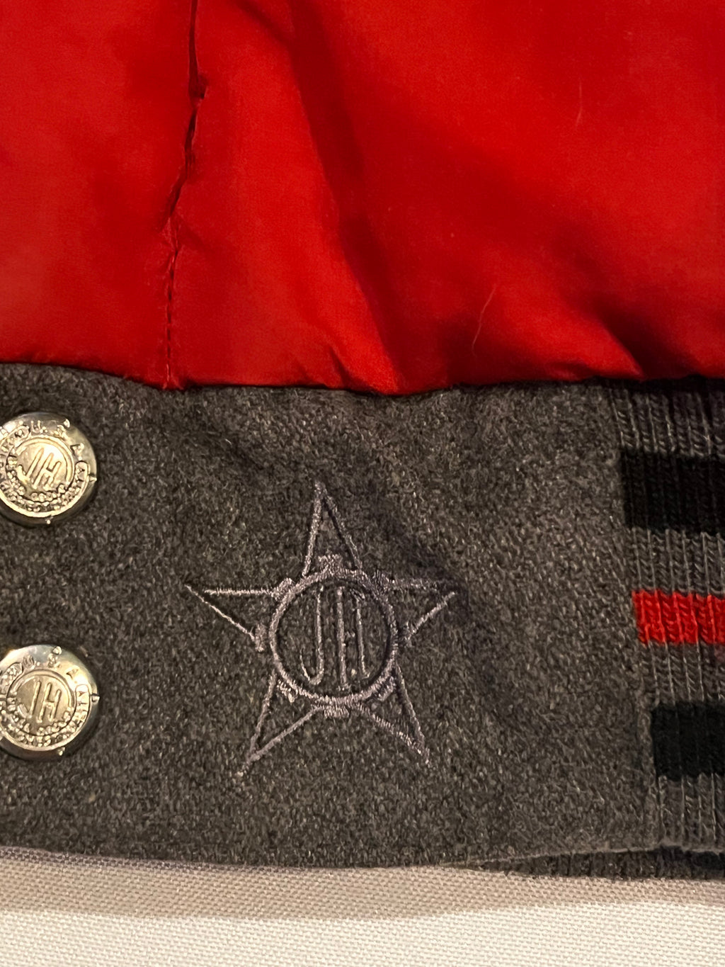 Vintage JH Design Chicago Bulls Reversible Jacket