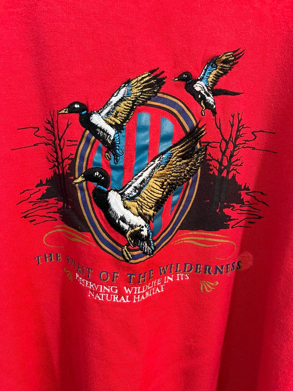 Vintage 90s Northwest Territory Duck Crewneck