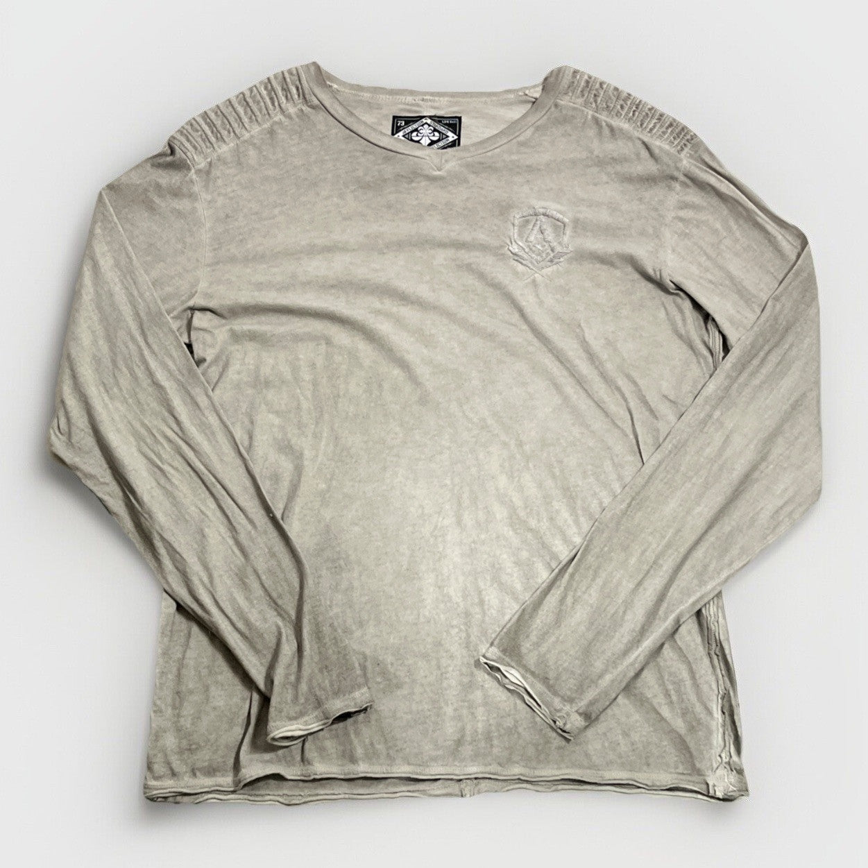 Y2K Affliction Logo Long Sleeve T Shirt