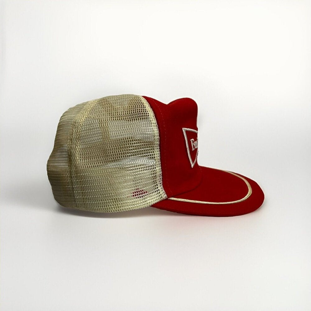 Vintage Budweiser Beer Employee Trucker Hat