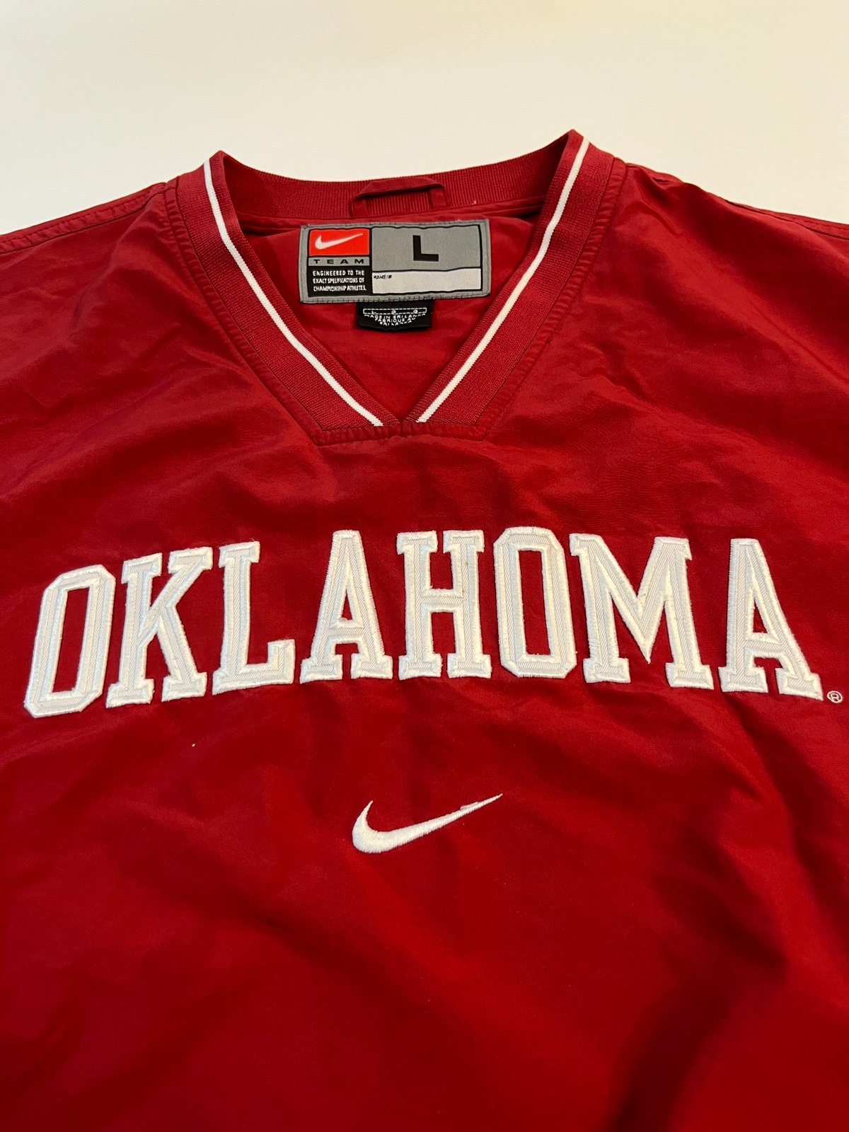 Team Nike Oklahoma Sooners 1/4 Zip Pullover