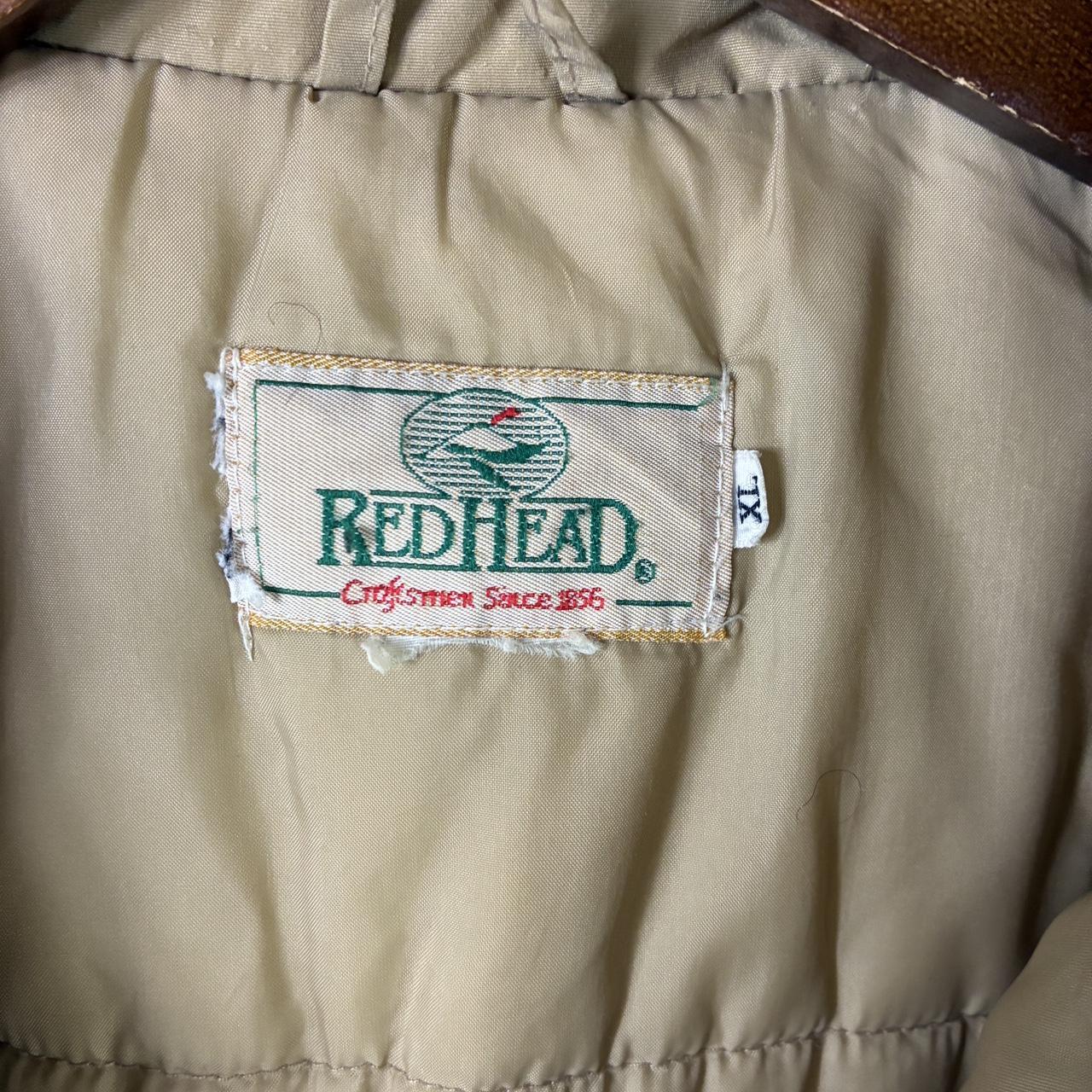 Tan Vintage Red Head Jacket