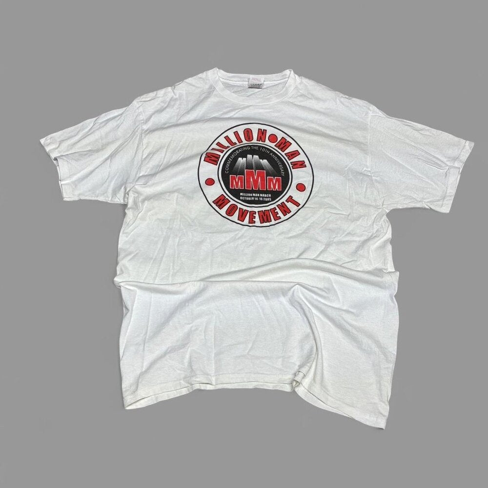 White Vintage Y2K Million Man