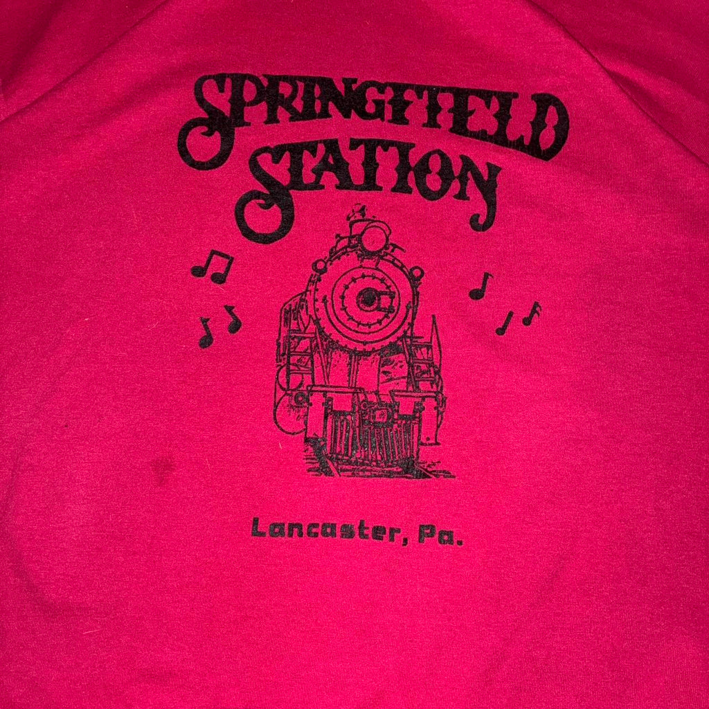 Fruit of the Loom Men's Pink and Red T-shirt