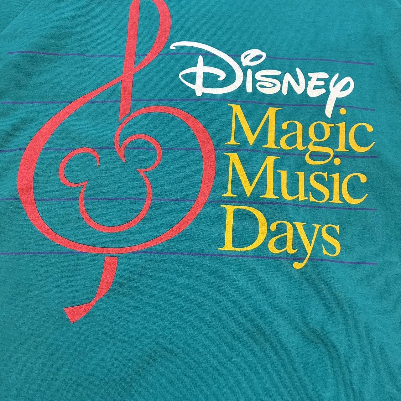 Disney Men's Blue and Green T-shirt