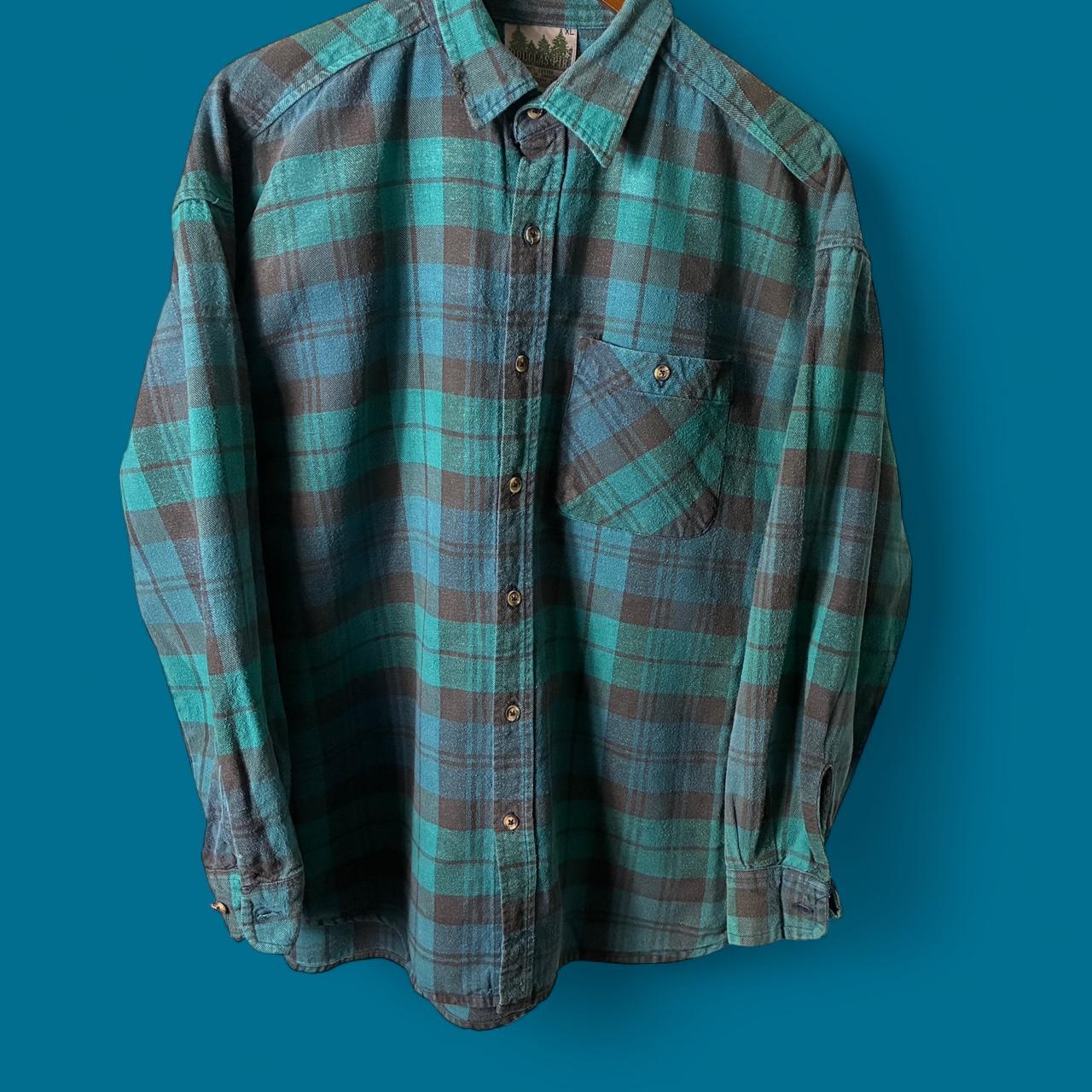 90s Douglas Fir Flannel Shirt