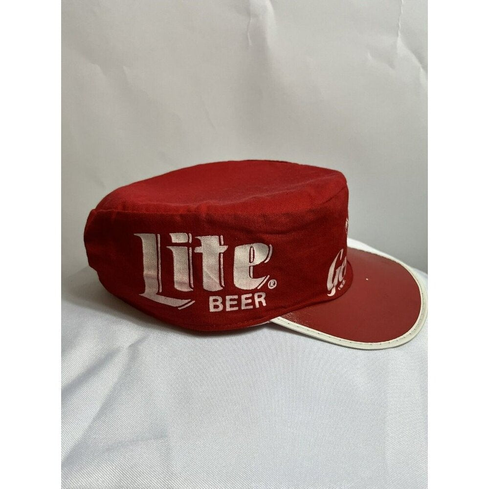Vintage 80s USFL Football New Jersey Generals Bud Lite Painters Cap
