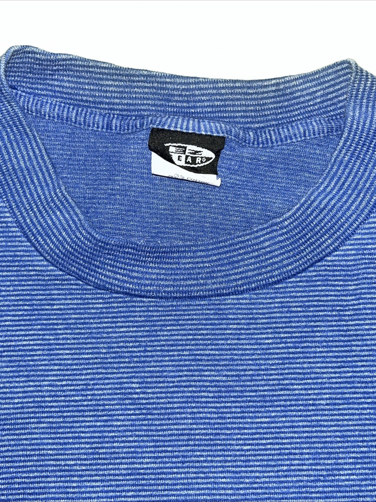 Vintage 90s EZ Gear Striped Blank T Shirt