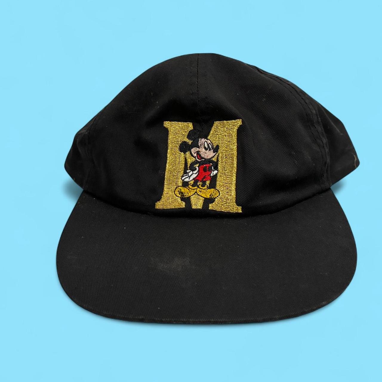 Vintage 90s Black Mickey Unlimited Hat
