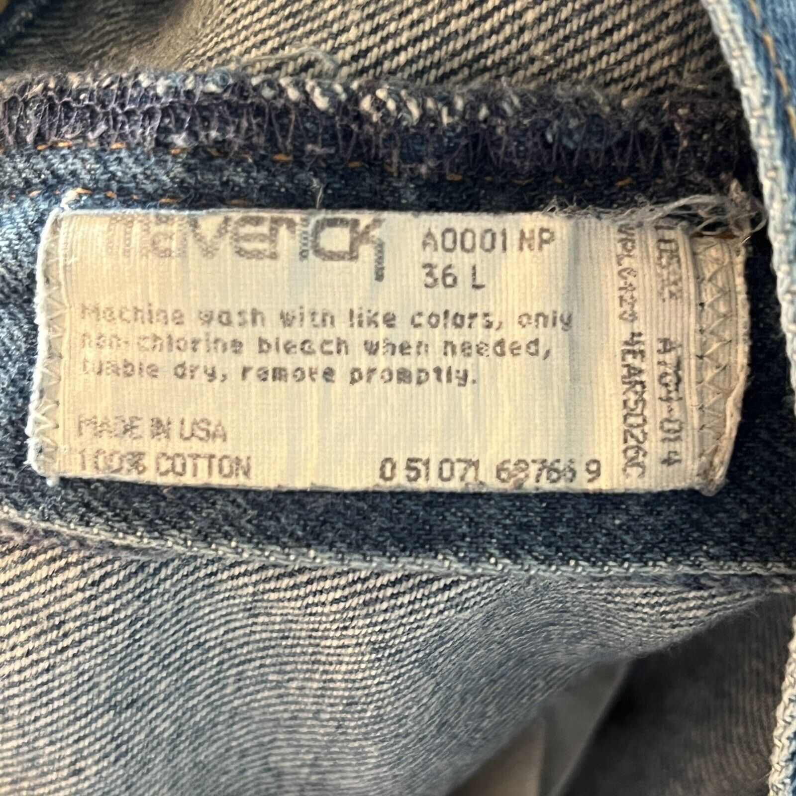 Vintage Maverick Jeans