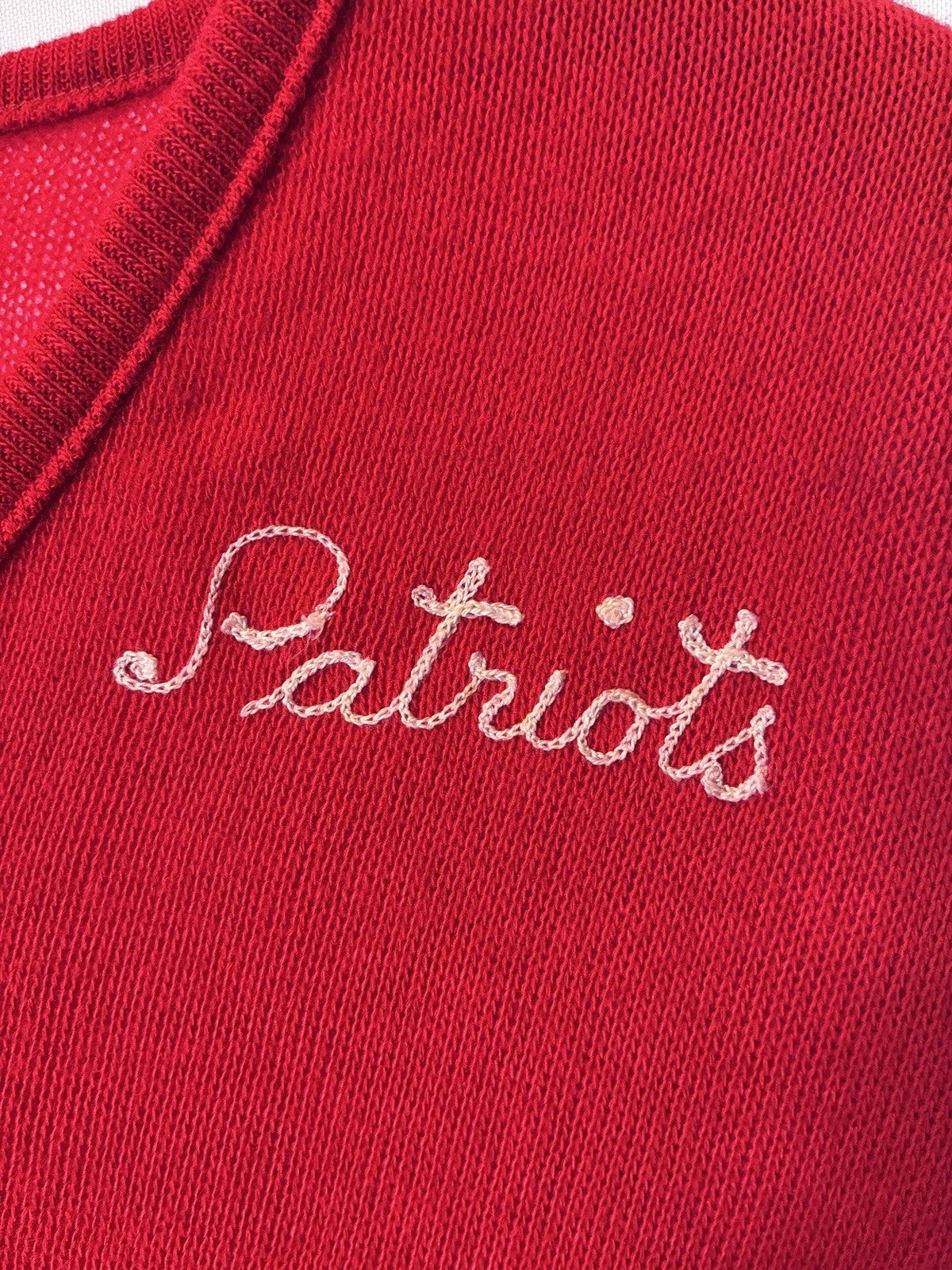 60s Patriots Chain Stitch Sweater