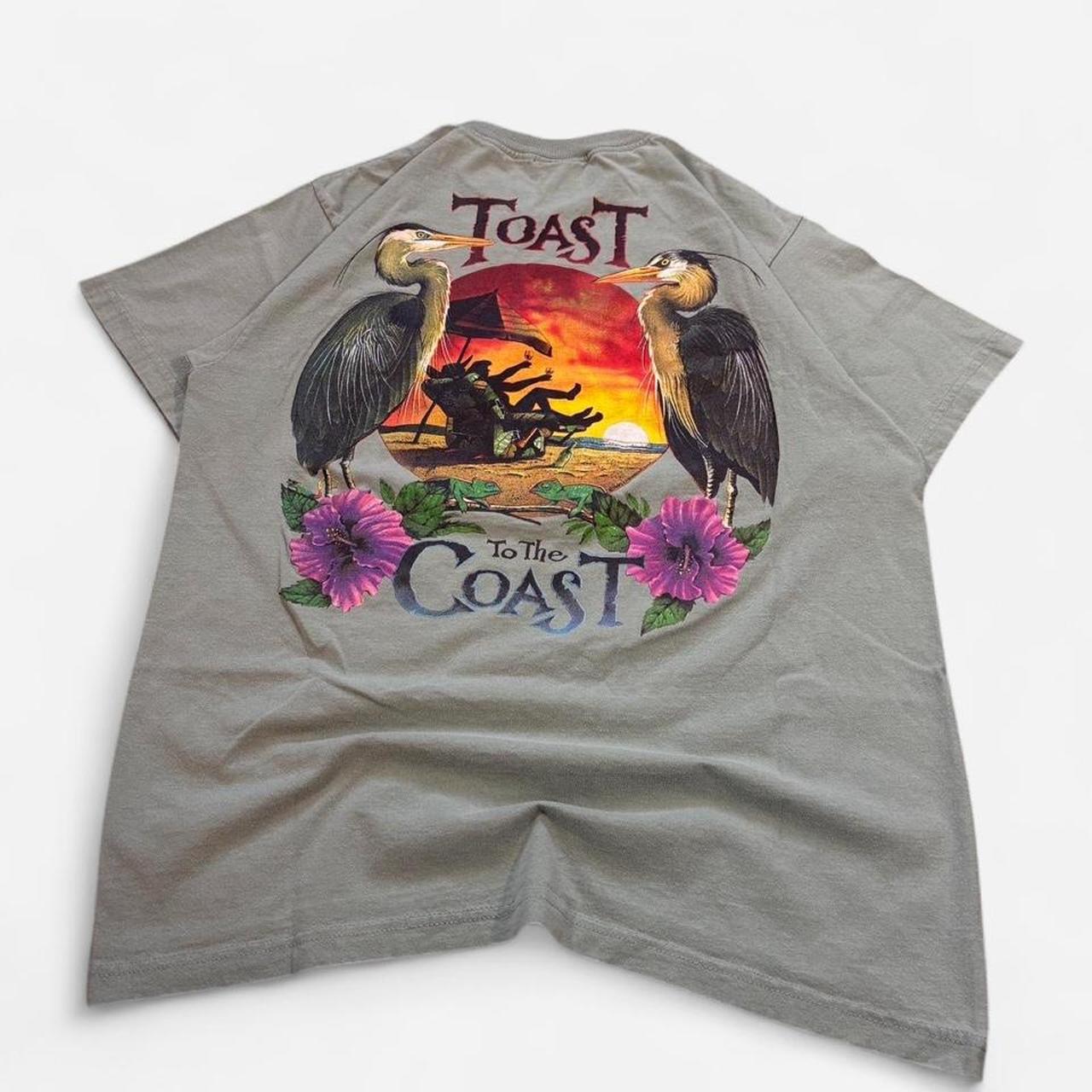 Vintage 90s Caribbean Soul Toast to the Coast T shirt
