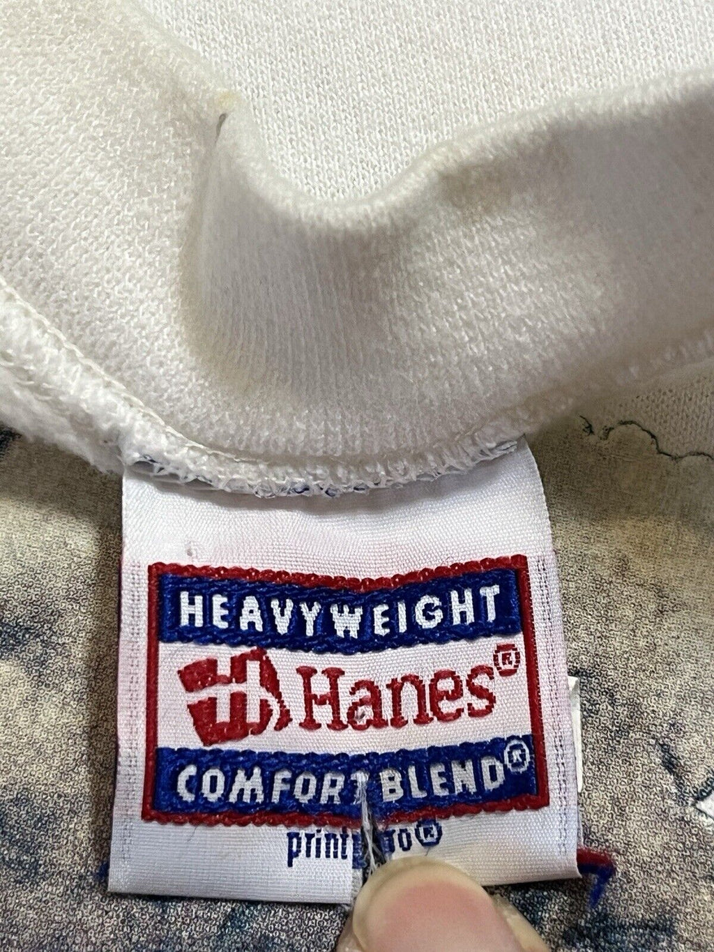 Vintage 90s Hanes Train Crewneck Sweatshirt