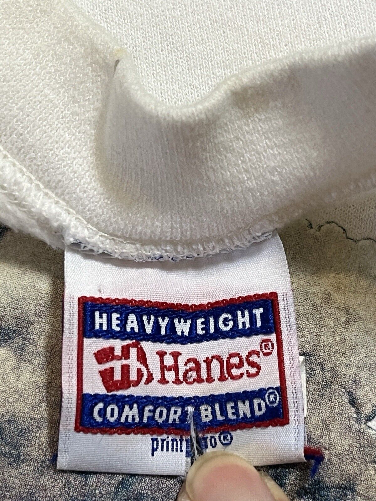 Vintage 90s Hanes Train Crewneck Sweatshirt