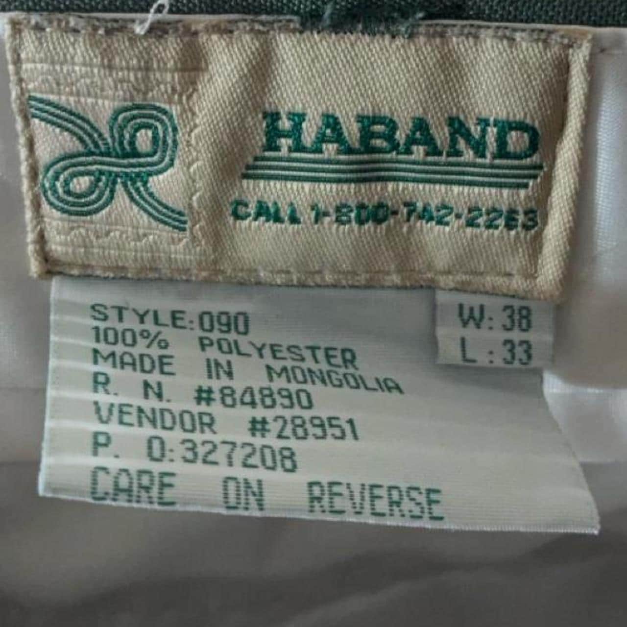 Haband Men's Green Pants