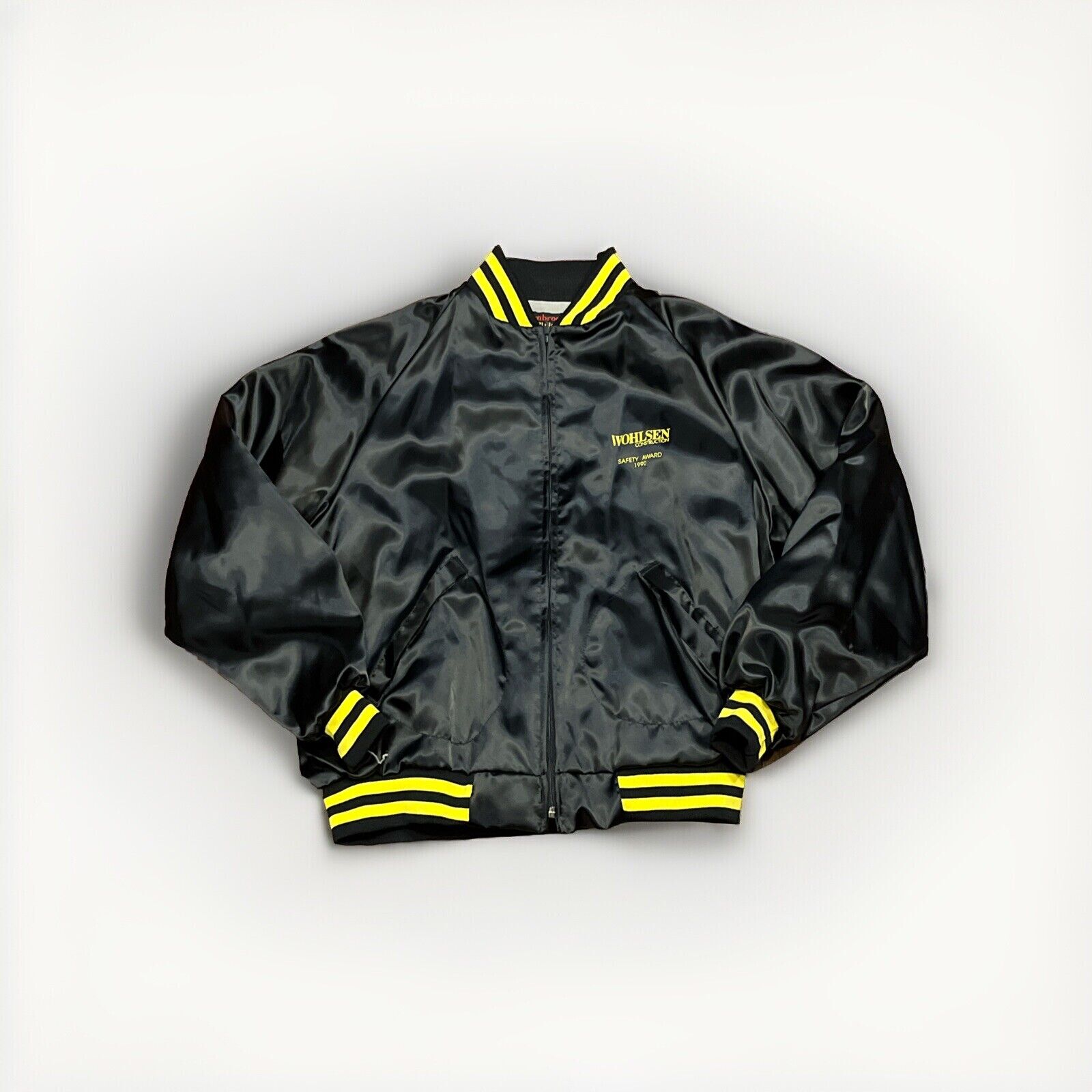 Vintage 90’s Wohlsen Works Satin Bomber Jacket