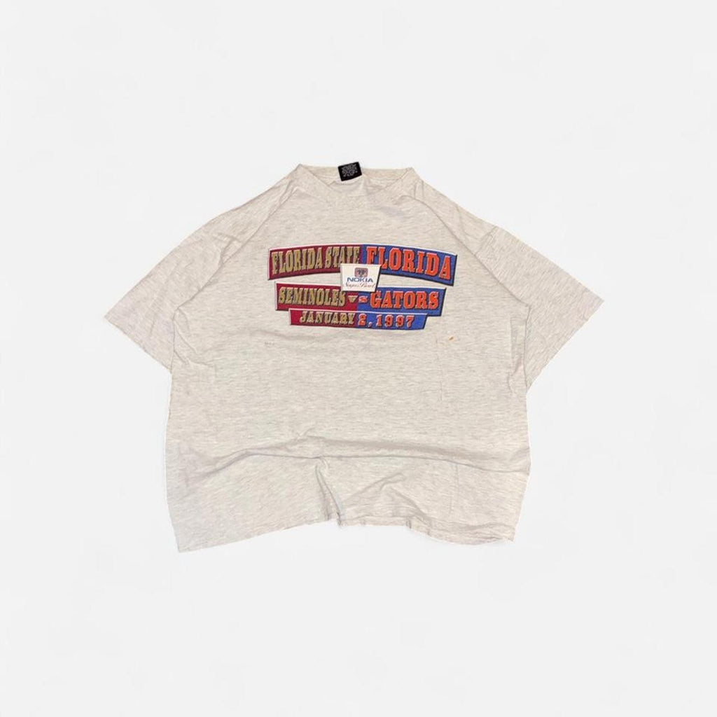 90s Florida State vs Gators Galt Sand Double sided tee