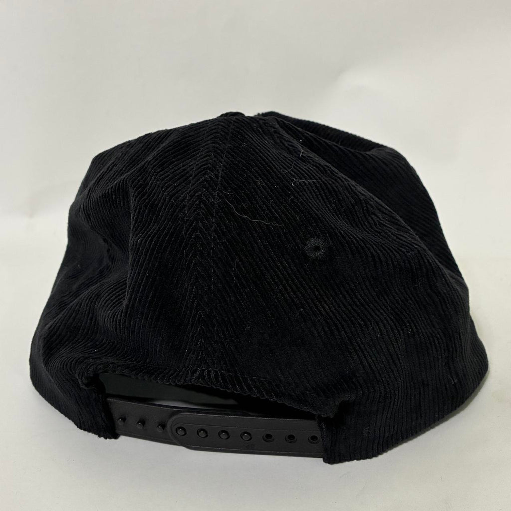 Black Corduroy Kc Snapback Hat