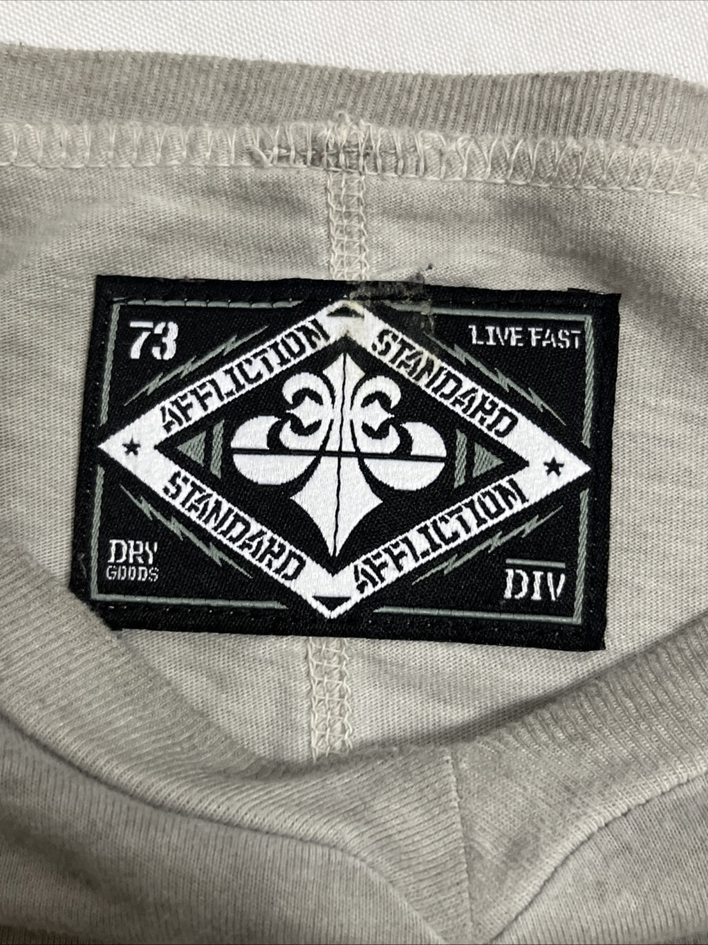 Y2K Affliction Logo Long Sleeve T Shirt