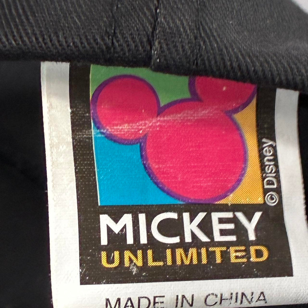 Vintage 90s Black Mickey Unlimited Hat