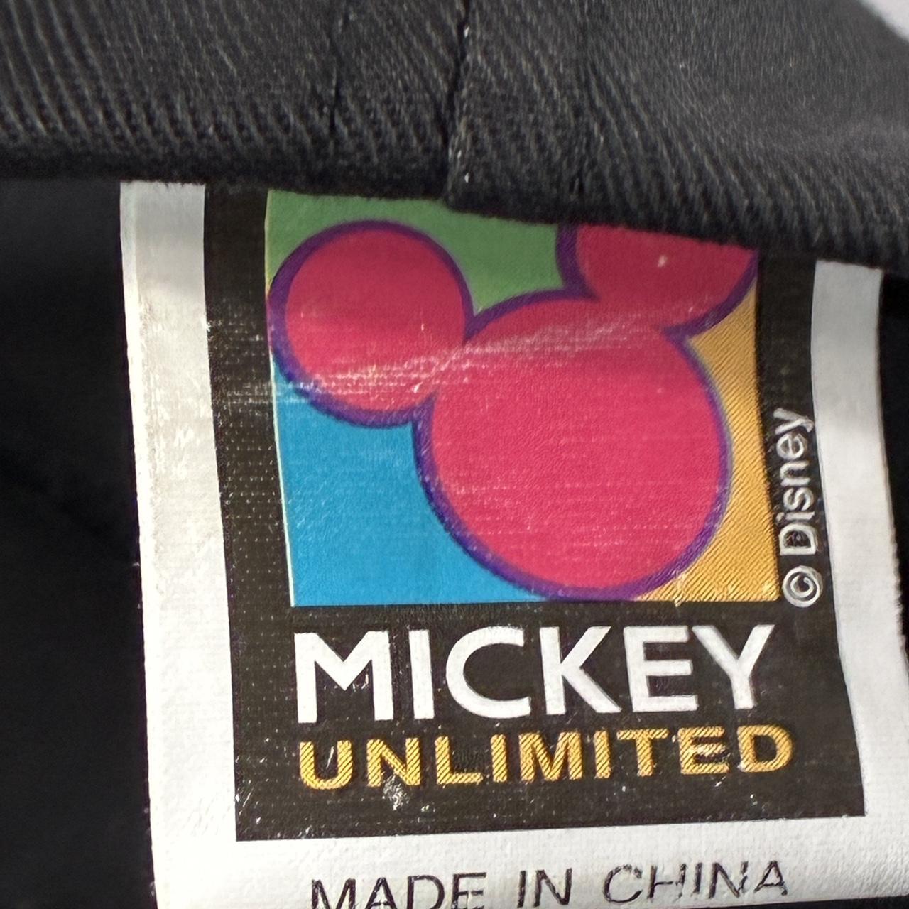 Vintage 90s Black Mickey Unlimited Hat