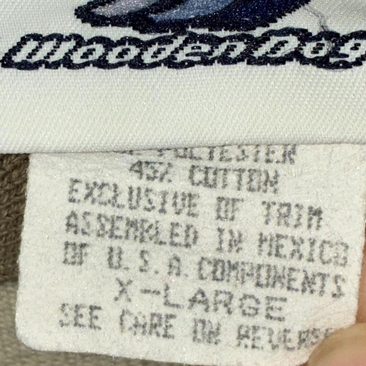 Y2K Wooden Dog Tan Quarter Zip Knit Polo