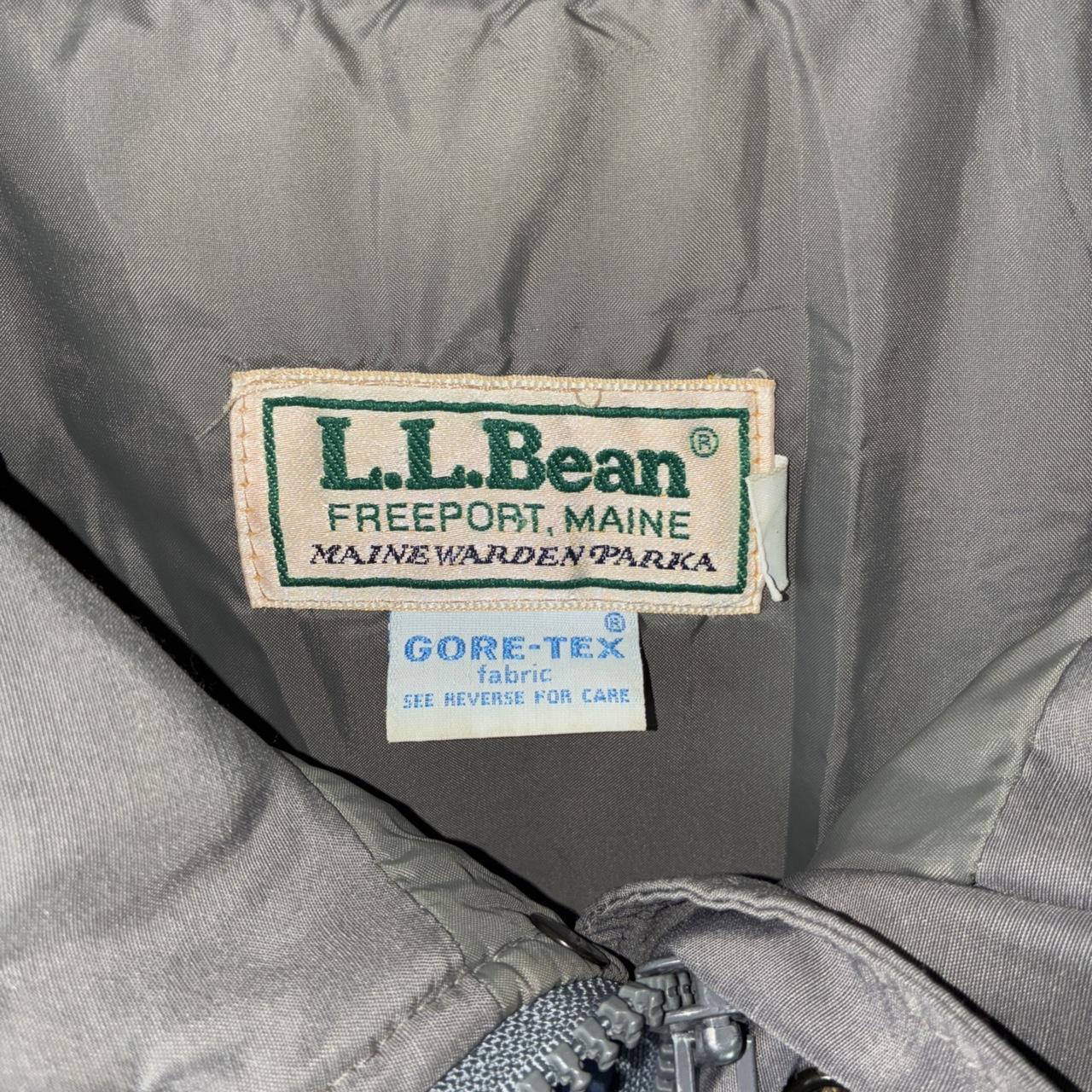 Vintage L.L. Bean Gore Tex Parka