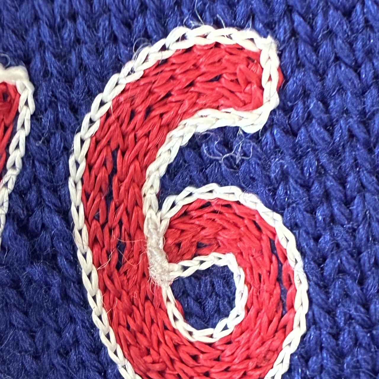 50s Whiting Wool Chain Stitch Cardigan