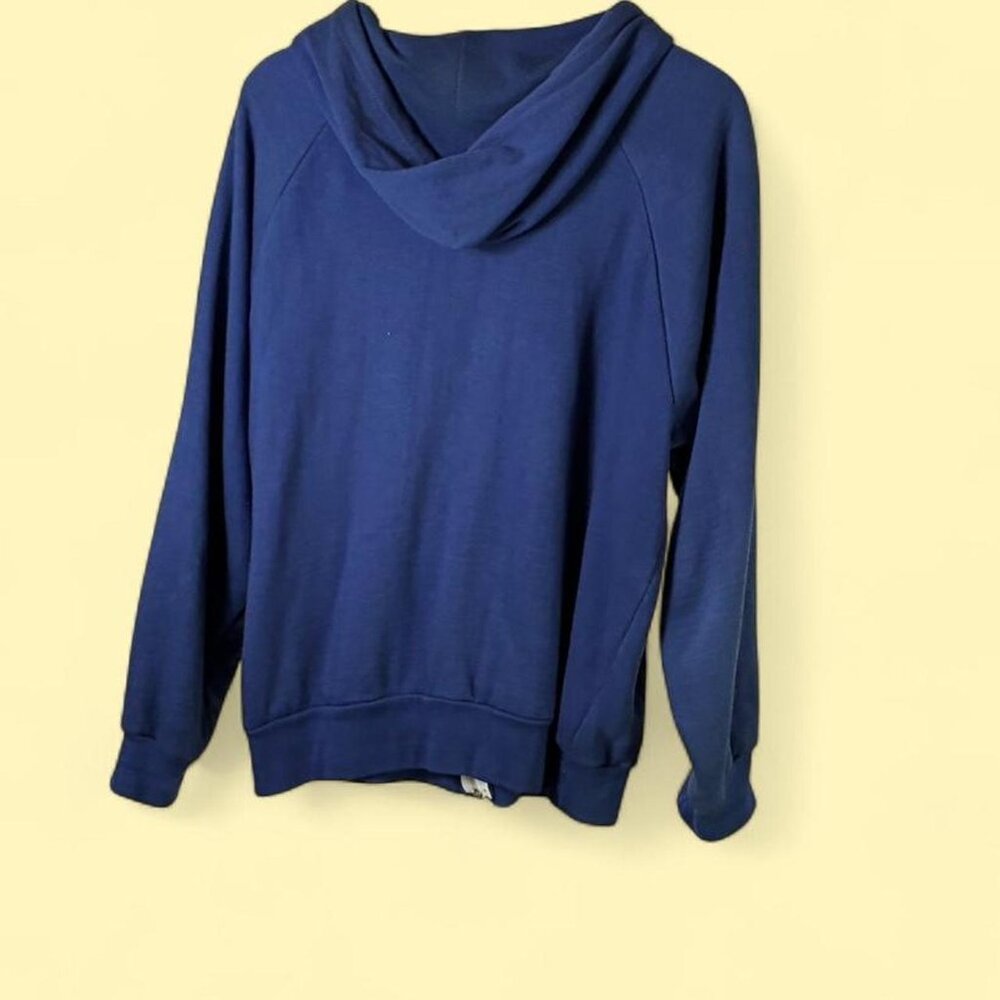 Vintage Kodiak Pass Blue Thermal Lined Zip Up Hoodie