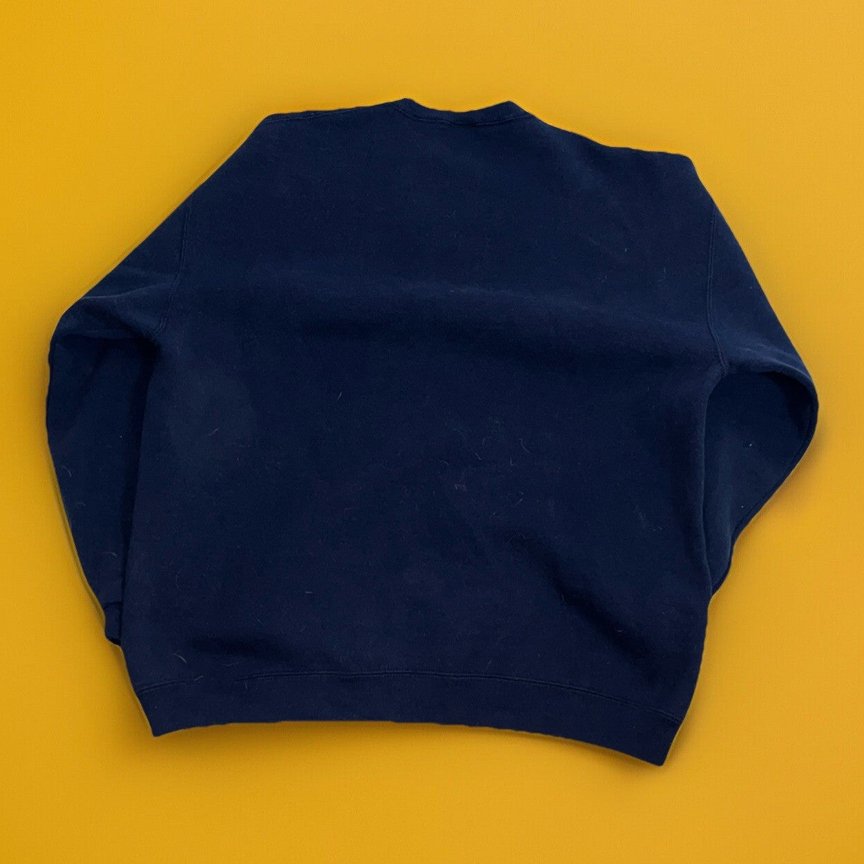 Vintage Russell Athletics Navy Blue Sz XL Crewneck Boxy Pro Shops Made In US