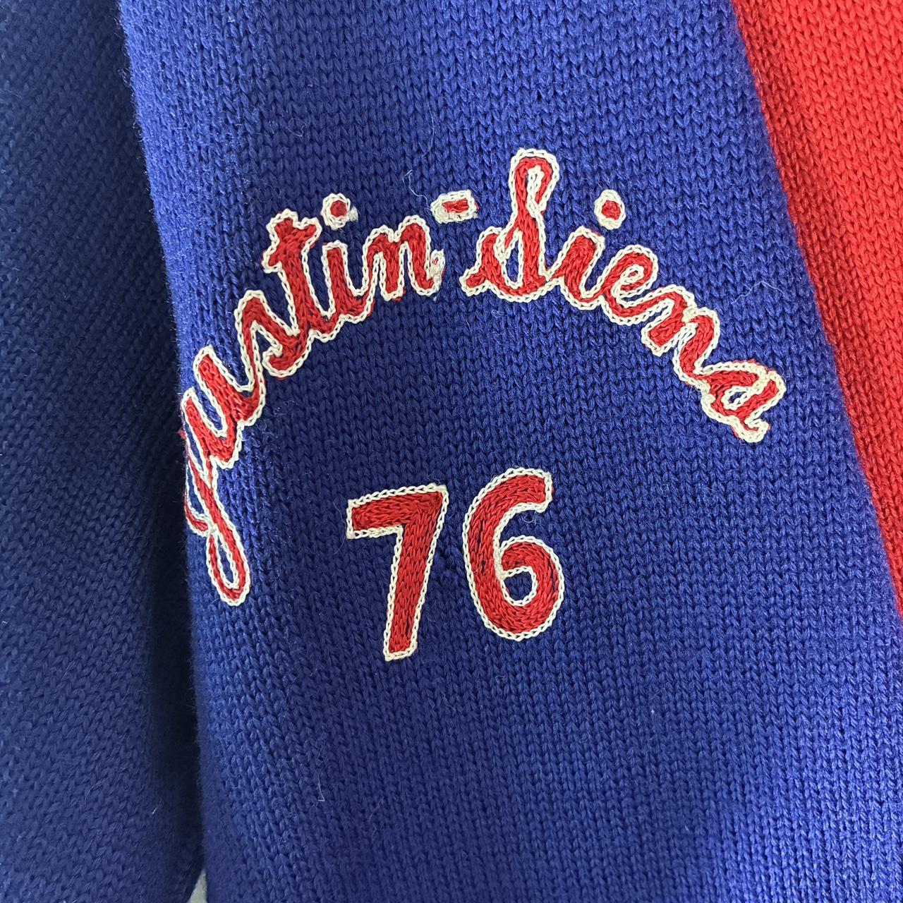 50s Whiting Wool Chain Stitch Cardigan